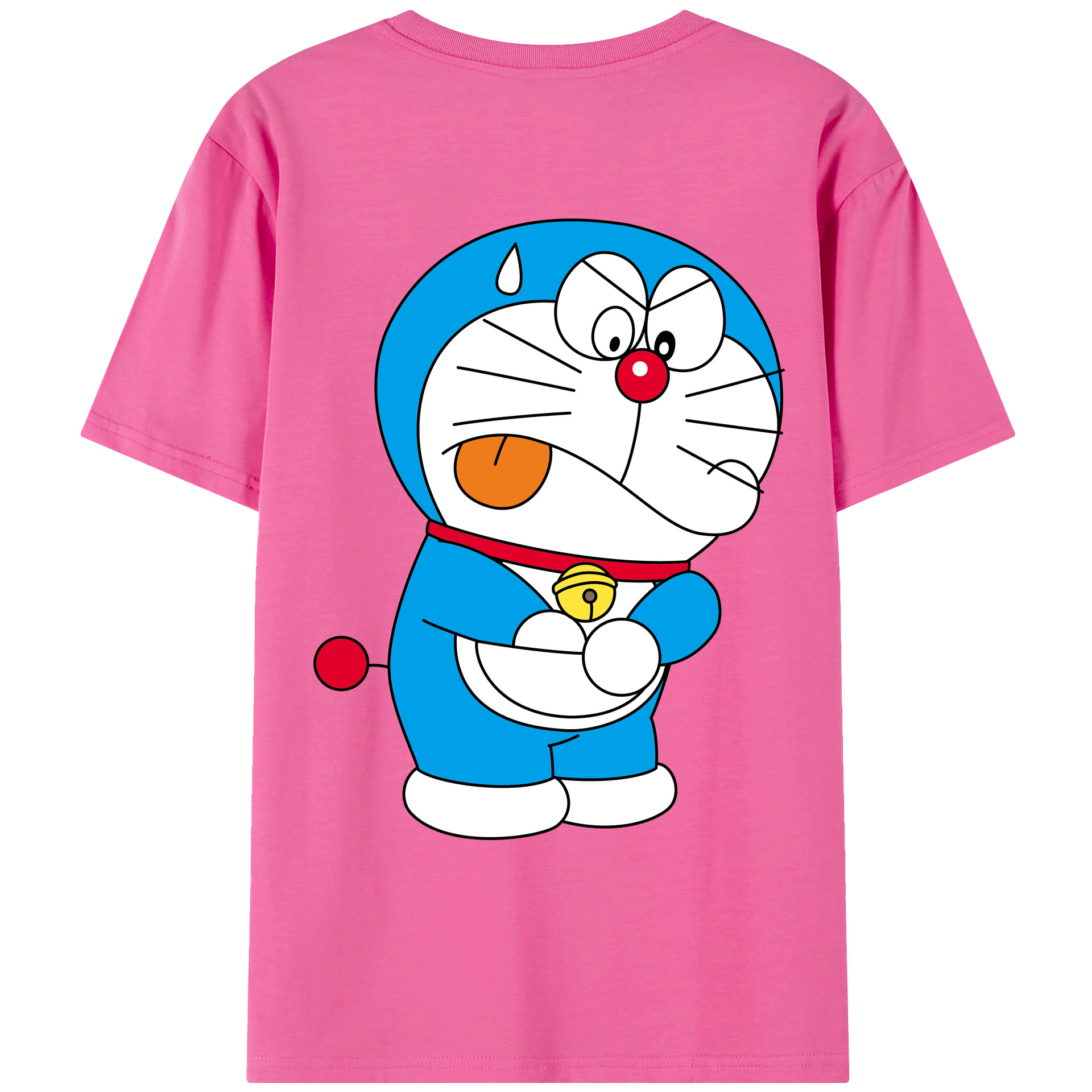（画像用） ドラえもん Doraemon レディース半袖Tシャツ(バックプリント)